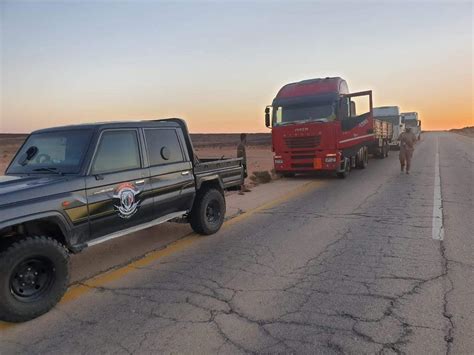 Libyas Ssa Seized 3 Fuel Smuggling Trucks