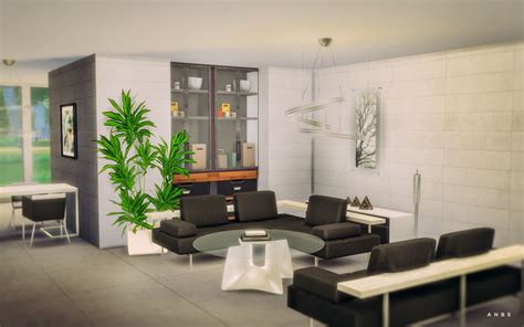 Nissa Living Room I Decoration I By Alachie And Brick Sims Via I