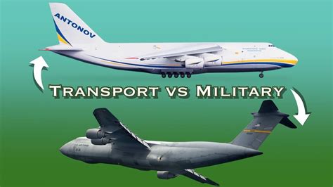 An 124 Vs C5 Galaxy Which Transport Aircraft Is Better Youtube