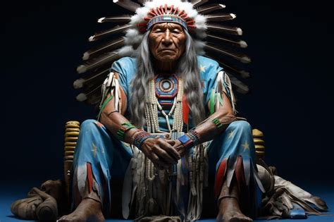 premium ai image native american indian culture authenticity clothing traditions first