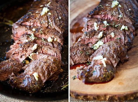 Hanger Steak With Garlic Butter The Crepes Of Wrath