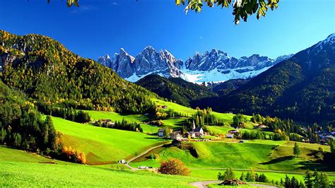 Hd Wallpaper Mountain Grass Landscape Valley Meadow Hill Station