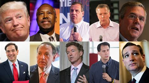 Meet The Top 10 Republican Presidential Wannabes Channel 4 News