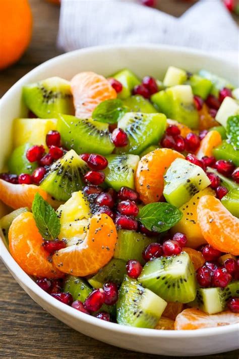 This christmas vegetables recipe will help you to get your assortment of vegetables just right; Winter Fruit Salad - Dinner at the Zoo