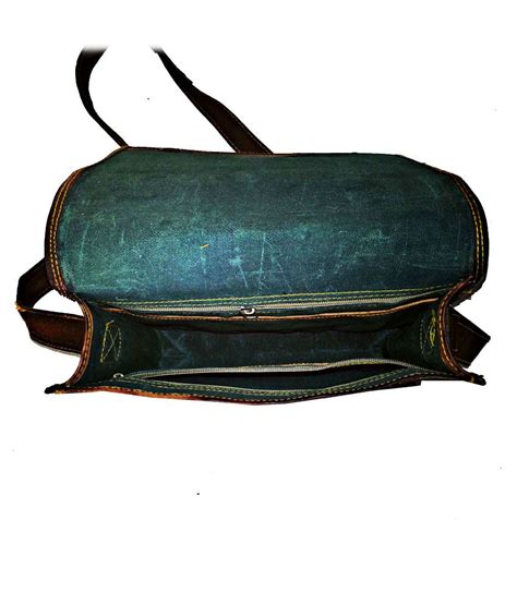 Digital Rajasthan Brown Leather Laptop Bag Buy Digital Rajasthan