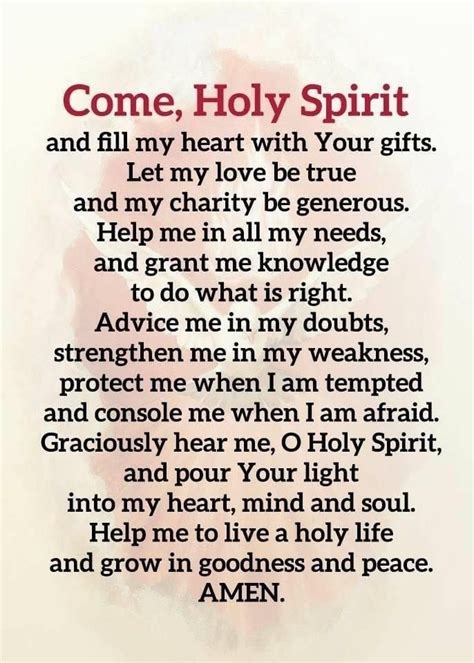 Invoking The Holy Spirit A Powerful Prayer