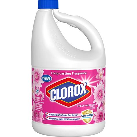 Clorox Liquid Bleach Fresh Meadow Scent 121 Oz Bottle Deal Brickseek