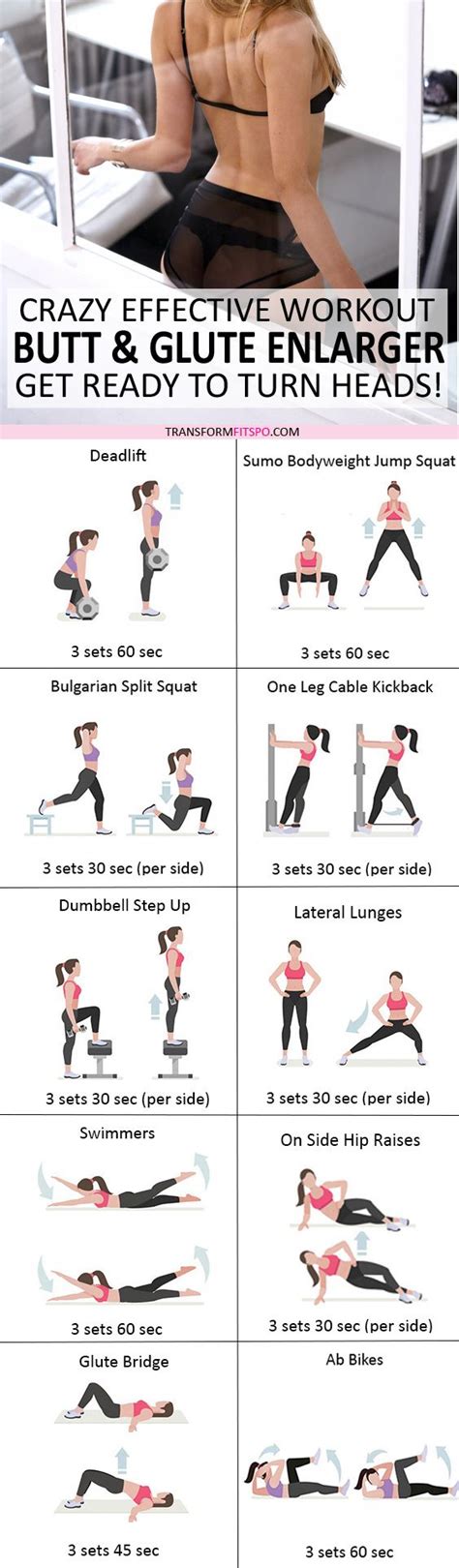 🍑 Compound Butt And Glute Enlarger Crazy Effective Workout For Booty