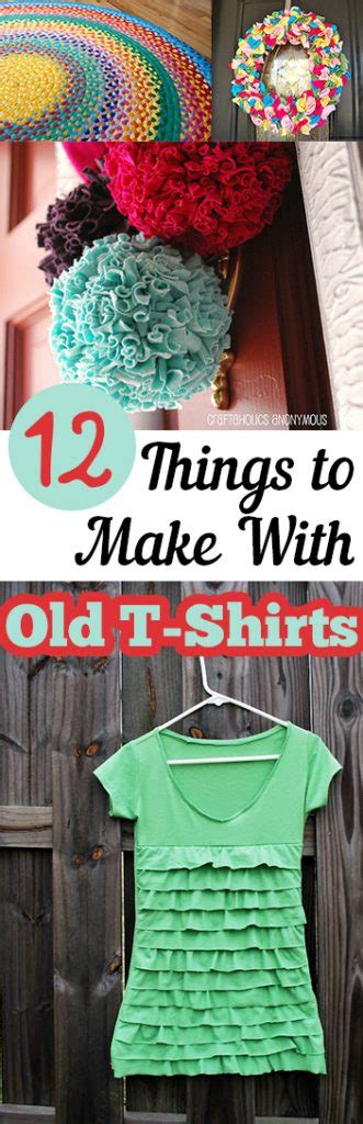 12 Things To Make With Old T Shirts My List Of Lists
