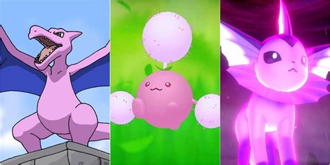 Pokémon The 15 Best Pink Shiny Pokémon Ranked