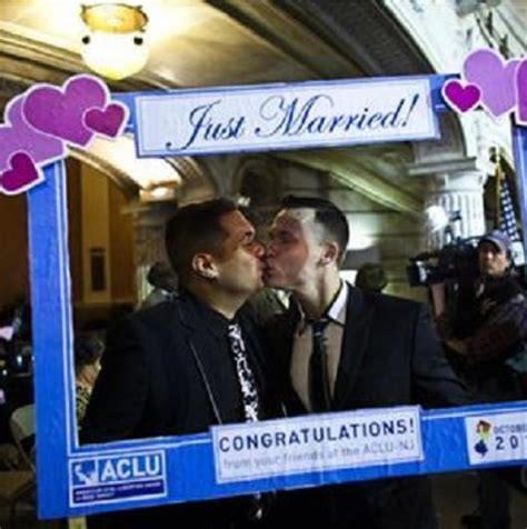 Same Sex Marriage New Jersey Couples Wed Minutes After Midnight Gov