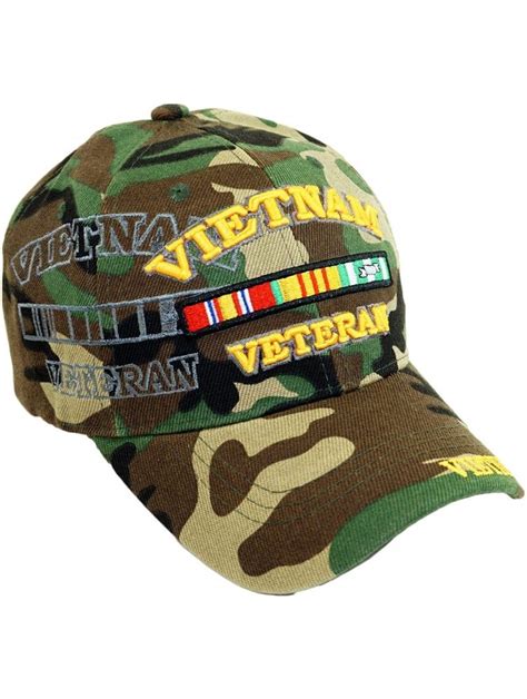Us Military Vietnam Veteran Official Licensed Embroidery Hat Army