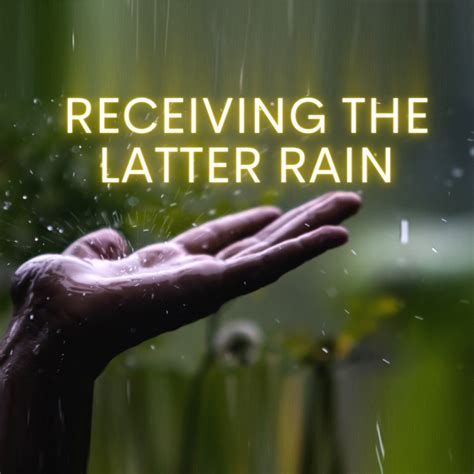 Receive The Latter Rain Clc Sda