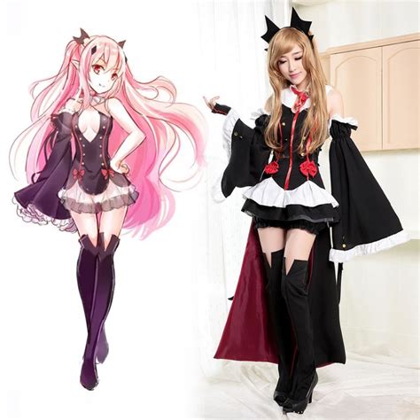 Japanese Anime Seraph Of The End Krul Tepes Cosplay Vampire Costume
