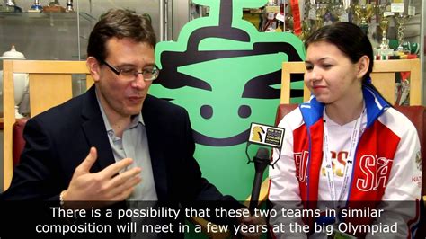 Interview With Russias Rising Star Aleksandra Goryachkina U16 Chess