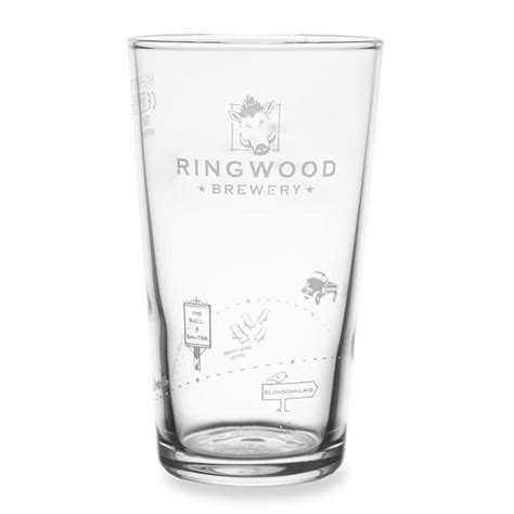 You can also get half pint glasses in pubs in ireland. Half Pint Glass - Ringwood Brewery