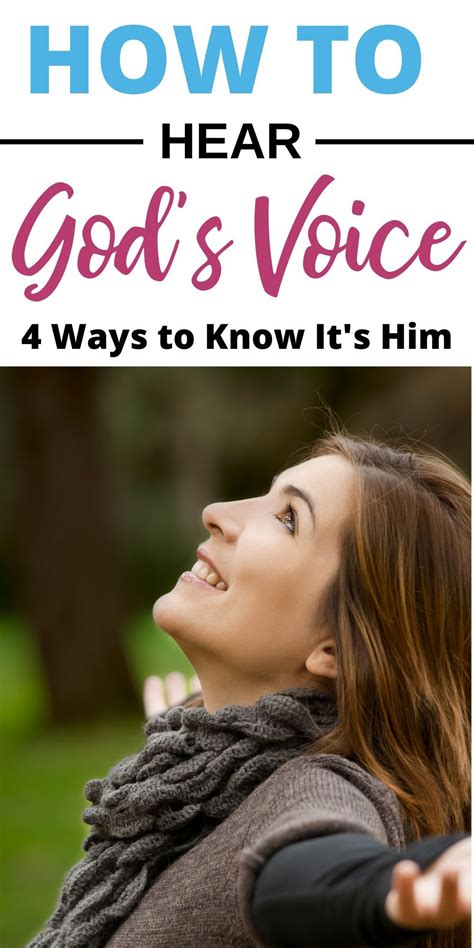 Hearing Gods Voice 4 Ways To Know Its His Voice Hearing Gods