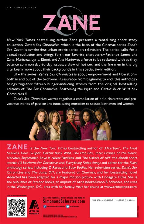 Sex Chronicles Book By Zane Official Publisher Page Simon And Schuster Canada