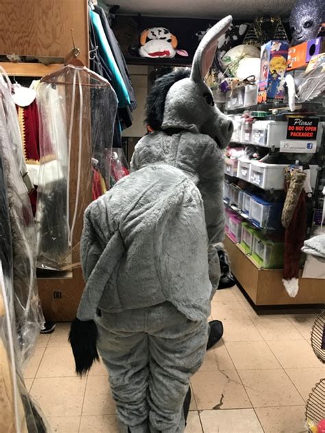 Adult Rental Mascot Costume Donkeytwo Person