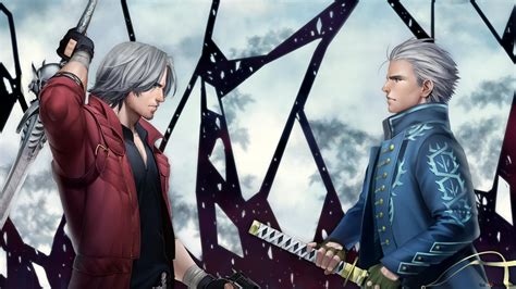 Devil May Cry Dante Vs Vergil Hd Wallpaper Download