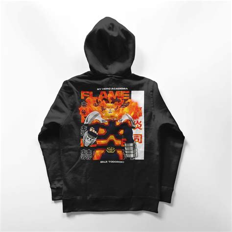 Enji Todoroki My Hero Academia Hoodie