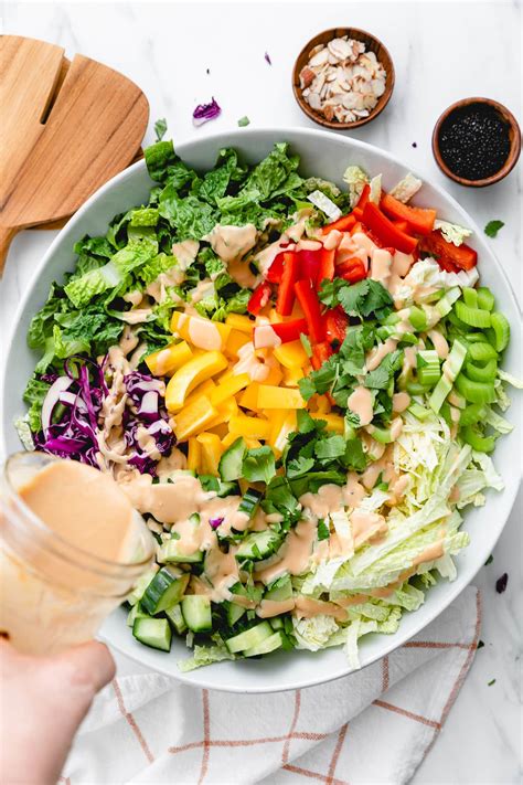 Asian Chopped Salad Quick Healthy Recipe The Simple Veganista