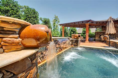 Italian Villa Mediterranean Pool Dallas By Garabedian