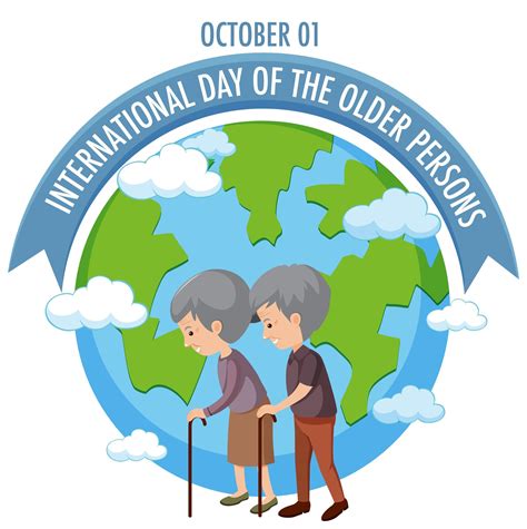 International Day Of The Older Persons Design Vector Art At Vecteezy