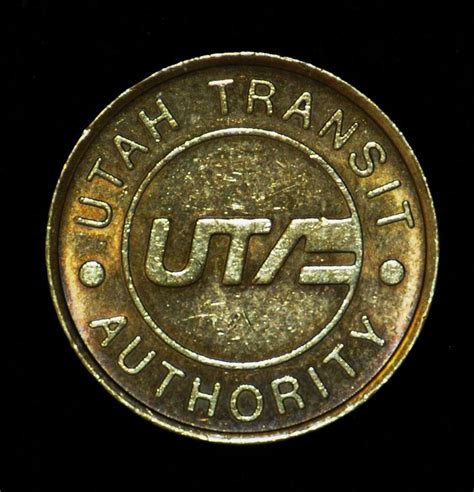 Utah Transit Authority Token Transitional Utah