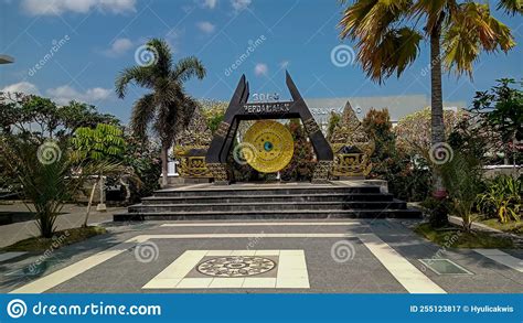 Peace Gong The Building In The Tomb Complex Of Bung Karno Indonesia S