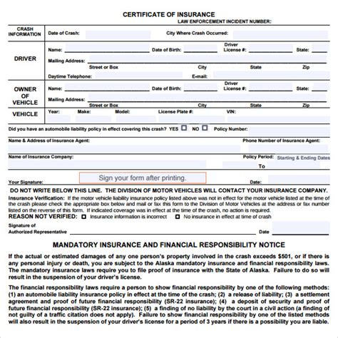 There are templates for many occasions, and the text can be modified for your specific award or event. Certificate Of Insurance Template - 14+ Download Free Documents In PDF, Word | Sample Templates