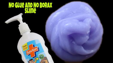 Making Slime Without Glue Or Boraxclear Slime With Hand Soap And Saltsimple And Easy Slime