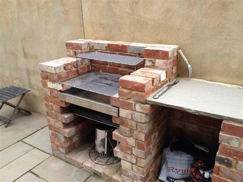 Designed to either fit your existing diy brick bbq or alternatively you could build it into an outdoor kitchen. Image result for built in charcoal grill bricks stone ...