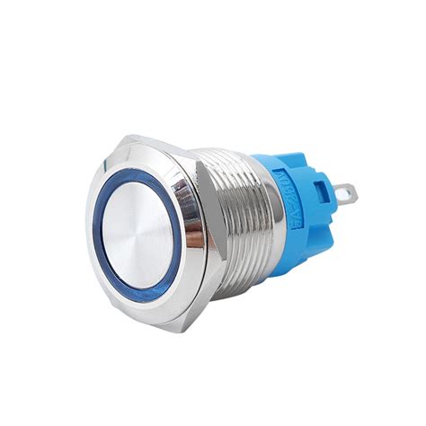 19mm 12v Electrical Illuminated Waterproof Normally Closed Latching
