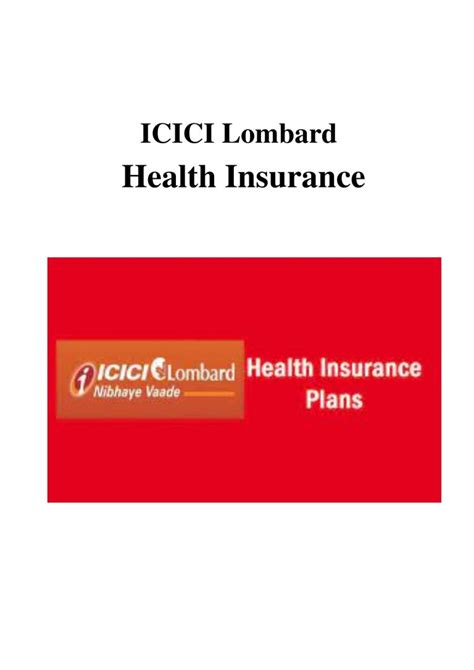 Icici Lombard Health Insurance Techziddi