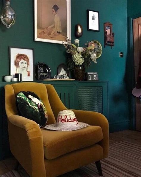 Dark Green Design Dreamy Rooms Spaces — Fireflyfinch