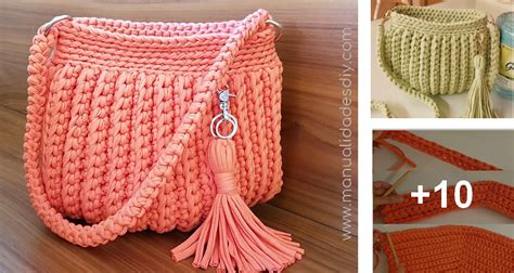 Cómo Hacer una Bolsa Fácil en Trapillo Tutorial de Crochet Chal de