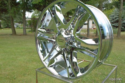 20x85 Ford F150 Mainline American Racing Wheel High Offset Chrome 6
