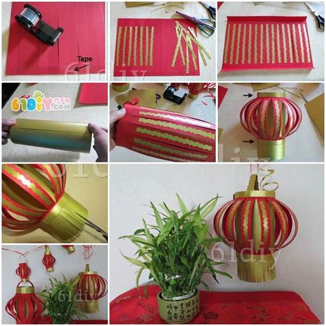 On the first day of chinese it is not uncommon to decorate houses with blooming flowers, which symbolize the coming of spring and wishes for a prosperous new year. DIY Easy Chinese Lantern