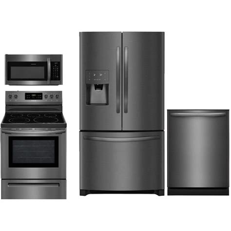 Frigidaire 4 piece kitchen appliance package with ffhb2750td 36 french door refrigerator, ffef3054td 30 freestanding electric range frigidaire appliance packages deals can offer you many choices to save money thanks to 13 active results. Frigidaire 4 Piece Kitchen Appliance Package with Electric ...