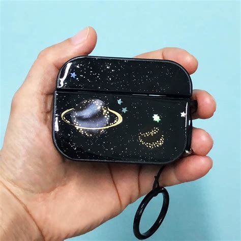 Galaxy Night Airpods Case Stars And Planets Airpod Case Etsy