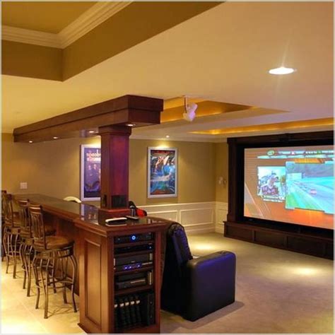 Awesome Game Room Design Ideas Small Basement Apartments Small