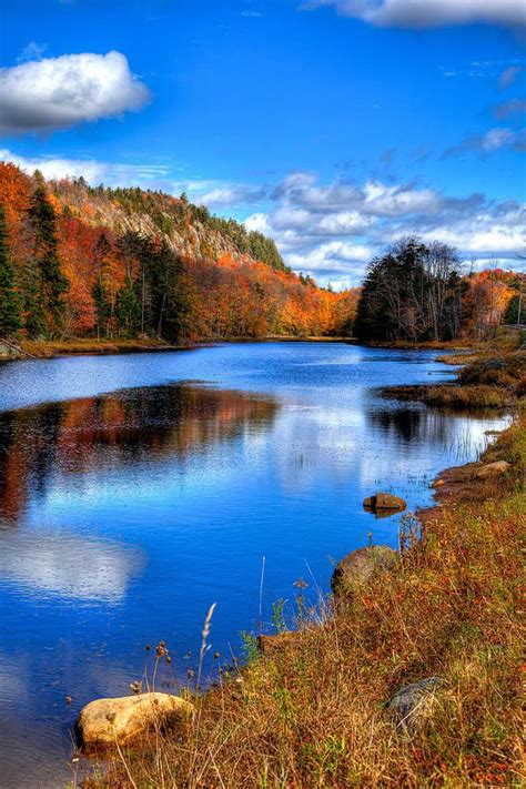 Bald Mountain Pond Near Old Forge New York The Adirondack Region