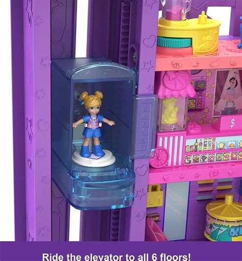 Polly Pocket Pollyville Mega Mall Super Pack Hobbies And Toys Toys And Games On Carousell