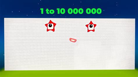 One To Ten Million 10000000 Minecraft Numberblocks Youtube