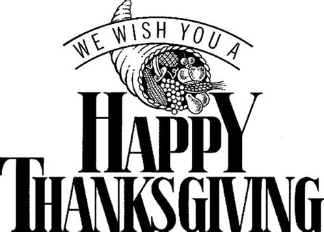 29 Thanksgiving Images Clipart Black And White