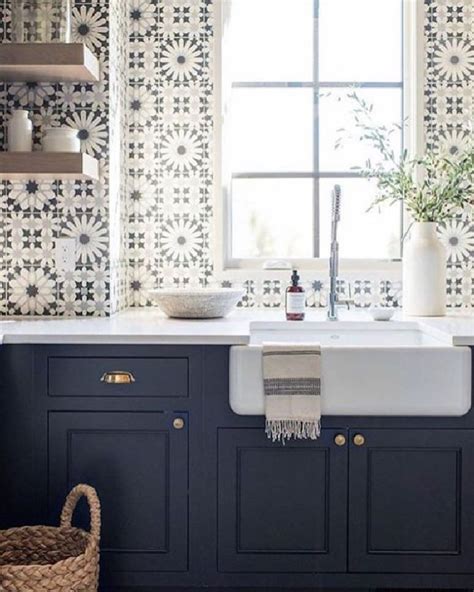 36 Best Beautiful Blue And White Kitchens To Love Hello Lovely