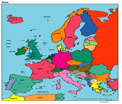 Political Map Of Europe Map Of Europe Europe Map Porn Sex Picture