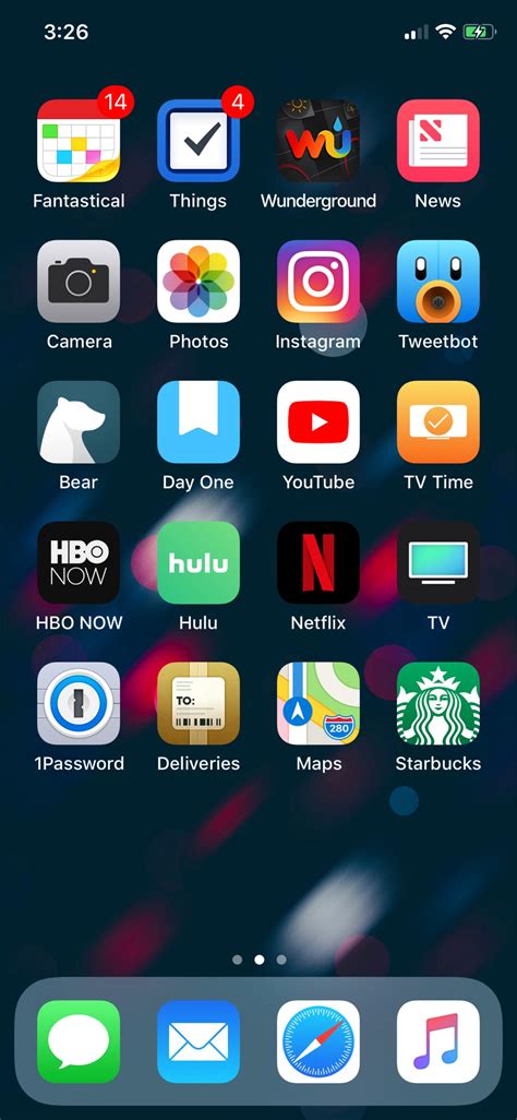 Show Us Your New Iphone X Home Screen