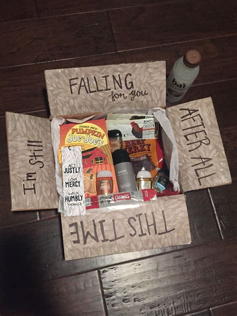 DIY Fall Care package for boyfriend | Fall care package, Boyfriend care package, Care package